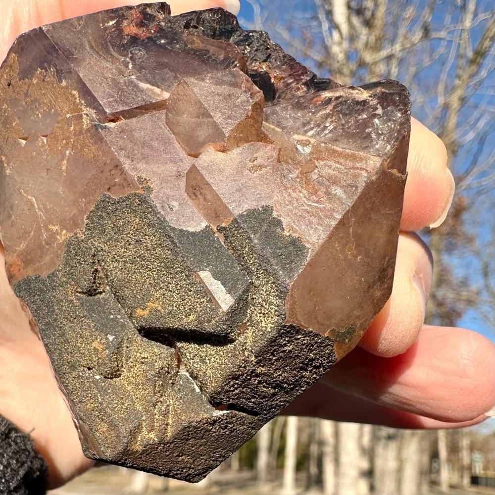 Natural AURALITE Amethyst Rough Multi Terminated LARGE Specimen super 23 - Picture 3 of 15
